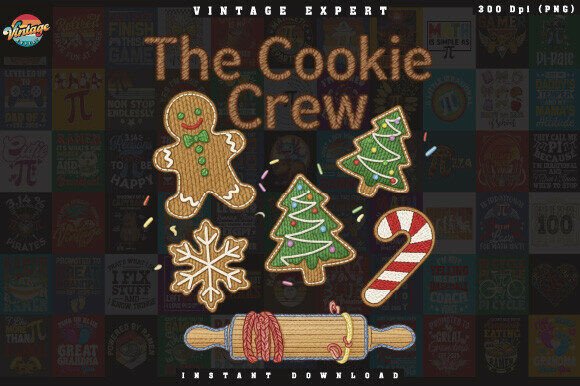 Christmas Cookie Crew Yarn Crochet PNG: A Brand Designer’s Review