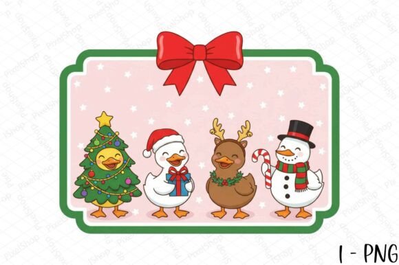 Christmas Goose Hand-Drawn Frame Png Review for Real Projects
