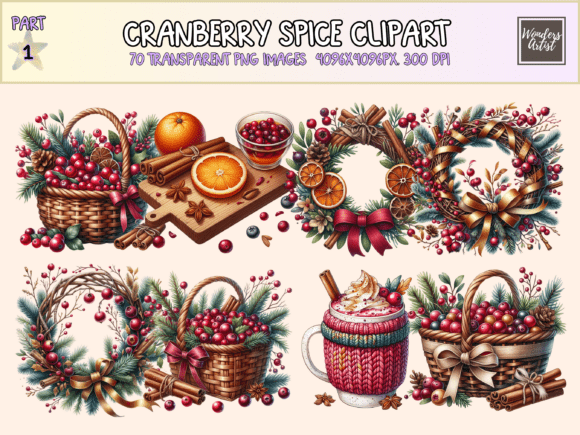 Cranberry Spice Clipart: A Review for Bloggers and Digital Publishers