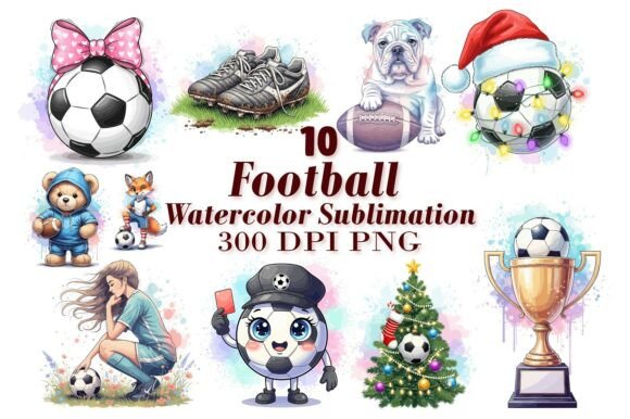Cute Football Watercolor Sublimation Review