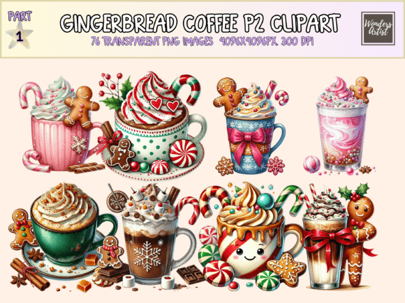 Gingerbread Coffee P2 Clipart Embroidery Review