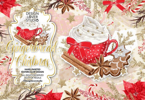 Gingerbread Cookies Christmas Design: A Review for Digital Sellers and Illustrations