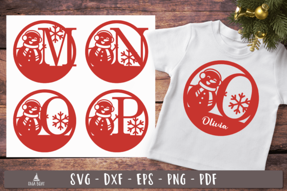 Snowman Christmas Letter Monograms Funny: A Designer’s Review of This Illustrations Asset