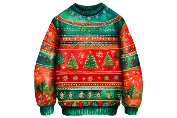 Ugly Christmas Tree Sweater PNG: A Designer’s Review for Small Business Branding